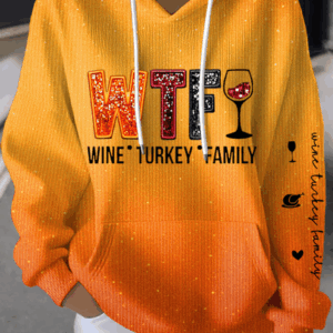 Casual Hoodie Text Letters Hoodie Printing